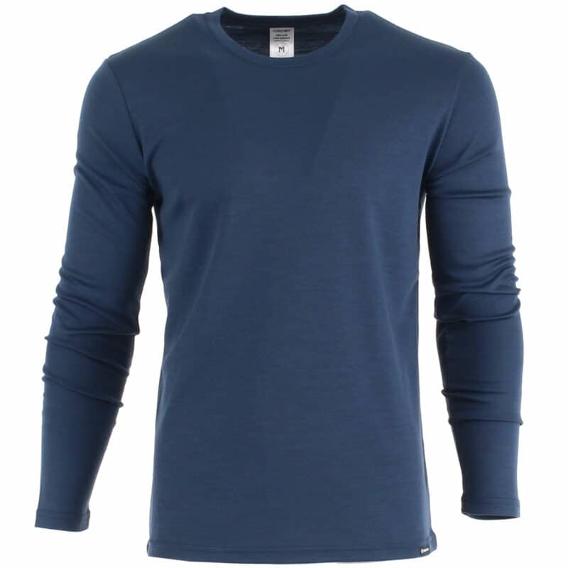 T-shirt à manches courtes en laine mérinos pour homme, haut à rayures, 100%  G, couche de Base en laine mérinos, sous-vêtement léger de Performance, 180  - AliExpress
